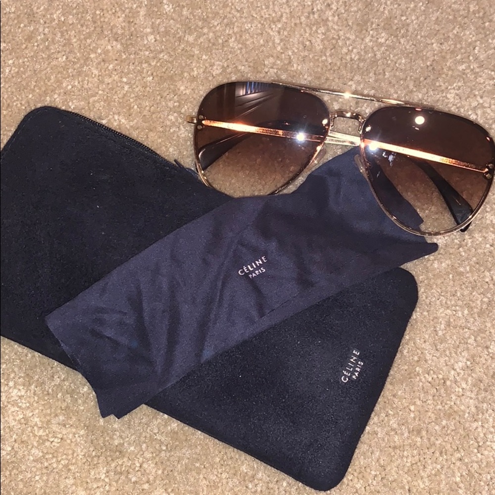 Celine Aviator Sunglasses